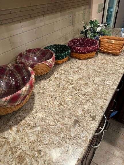 (3) Longaberger Baskets