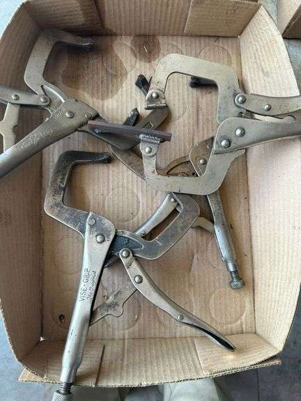 (4) Locking C-Clamps image