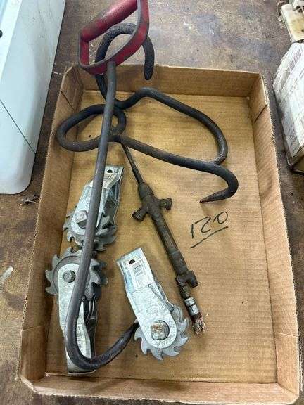 Vintage Hay Hooks ad Wire Ratchets image