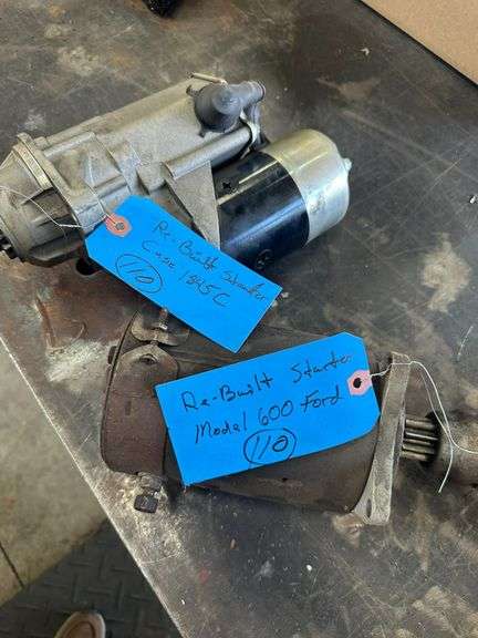 Rebuilt Starter- Case 1845C and Rebuilt Starter Ford Model 600 image