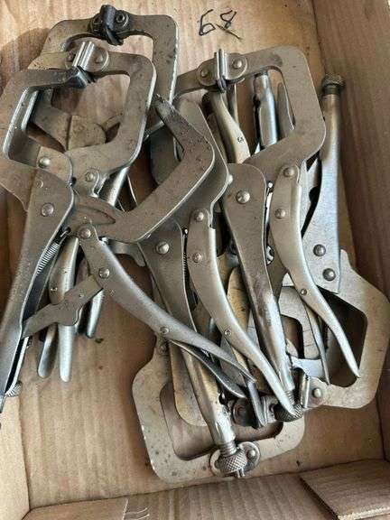 (9) Locking C-Clamps image