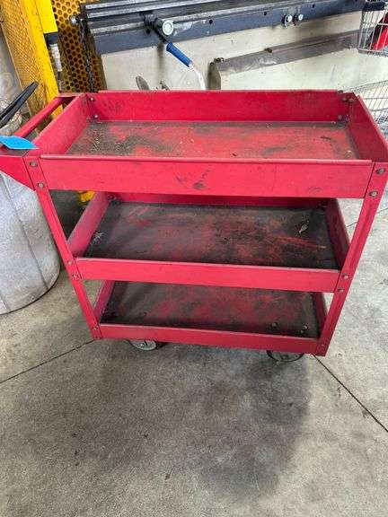 Metal Rolling Cart image