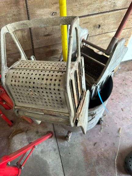 Galvanized Mop Bucket image