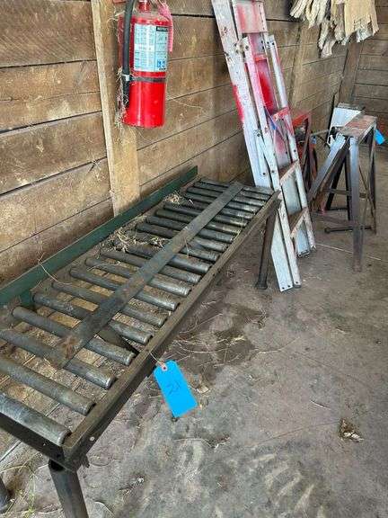 Feeder Table, Step Ladder, Saw Horses image