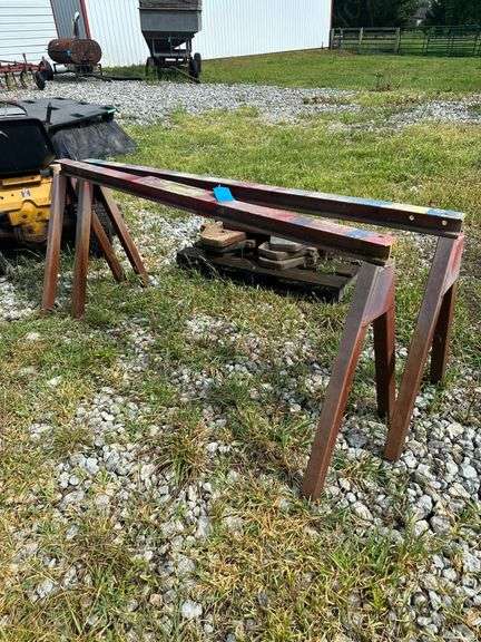 Metal Saw Horses image