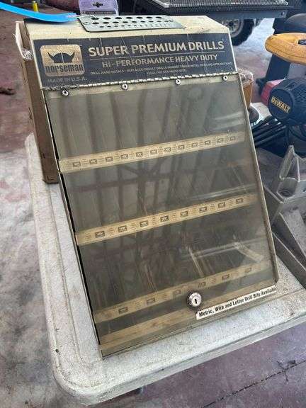 Drill Bit Cabinet and Bits image