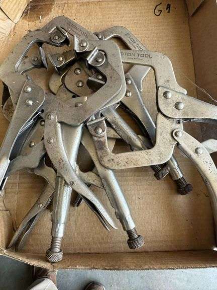 (6) Locking C-Clamps image