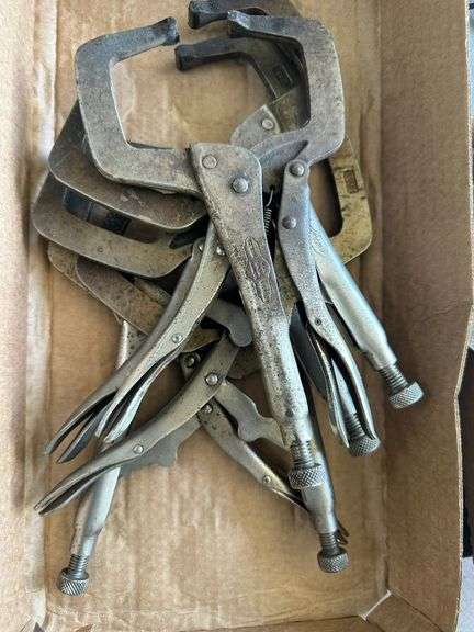 (5) Locking C-Clamps image