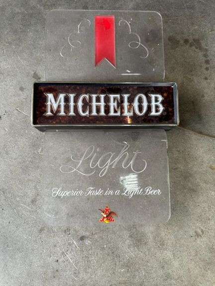 Lighted Michelob Sign image