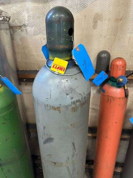 Welding Gas Cylinder Tank, 90-10, empty image