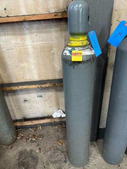 Welding Gas Cylinder Tank, Argon Tank, empty image