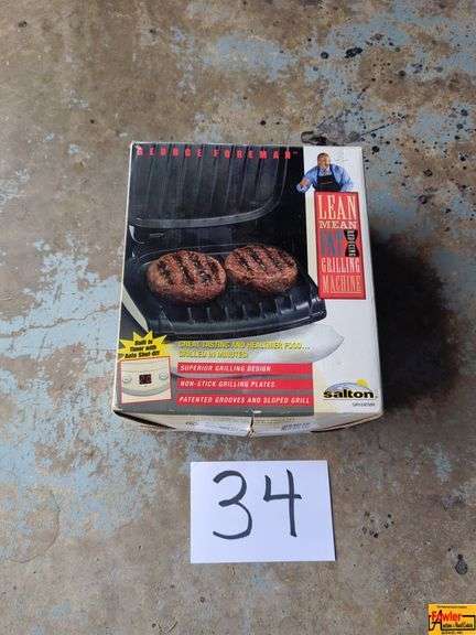 George Foreman Lean Mean Fat Reducing Grilling Machine image