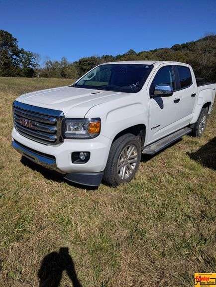 2019 GMC Canyon SLT Pick Up Truck, Duramax Diesel, 4x4; VIN 1GTP6DE17K1135382 image