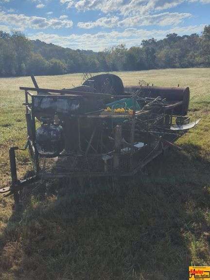 Homemade Trailer with Tanks and Metal Scraps image
