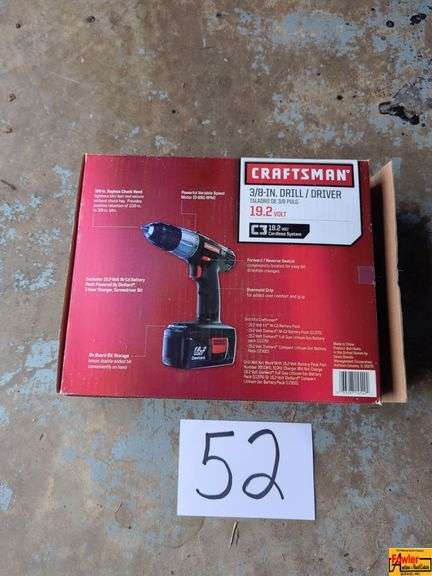 Craftsman 3/8" Cordless Drill/Driver image