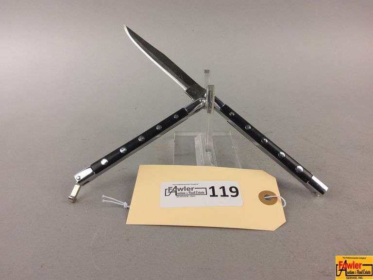 Butterfly Knife with Stainless Steel Blade image