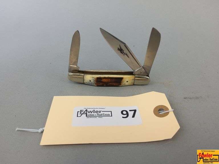 Vintage PATAN 95157 Three Blade Pocket Knife image