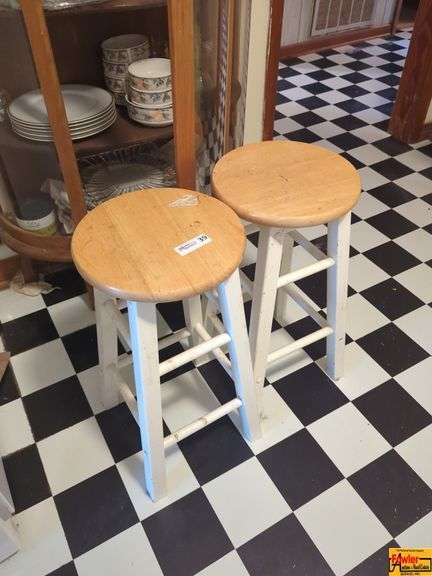 Two Kitchen Stools image