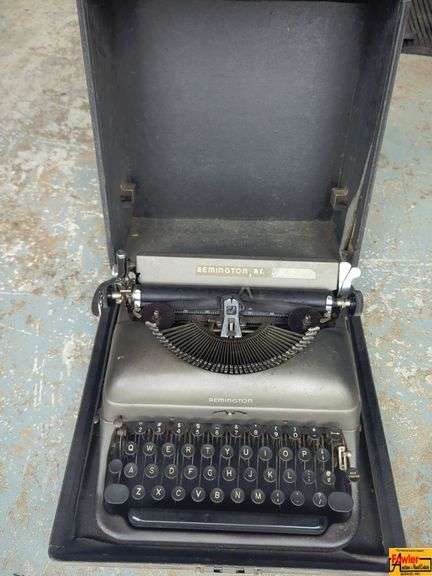 Vintage Remington Typewriter In Case image