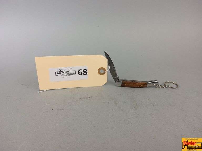 Folding Pocket Knife Keychain image