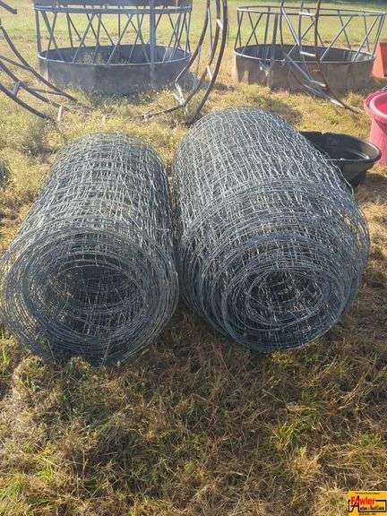 (2) Rolls of Wire Fencing image
