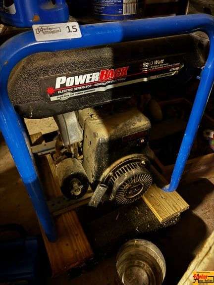 Power Back 5250 Watt Generator image