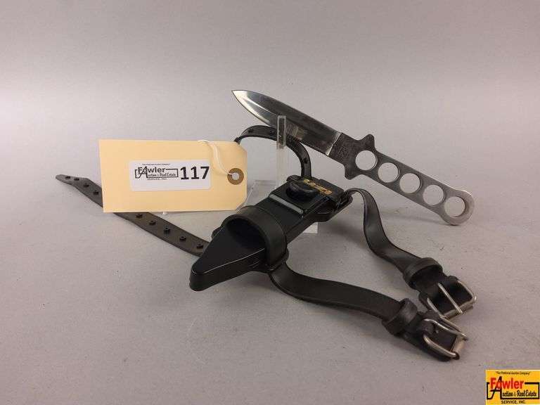 UZI Stainless Steel Dive Knife with Sheath image