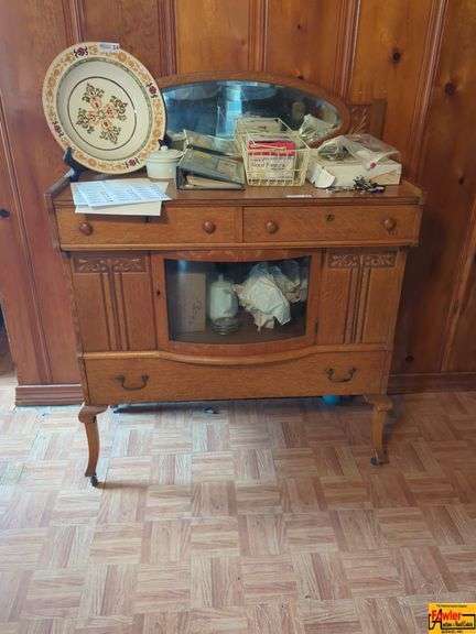 Vintage Sideboard or Buffet (Contents not Included) image