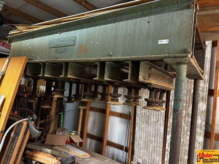 Charles Francis & Brother Screw Press Table image