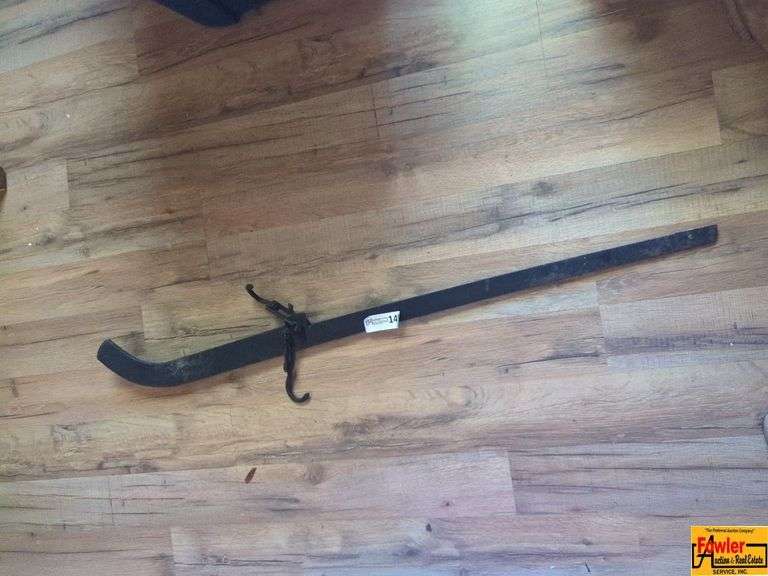 Vintage Hay Bale Hook Tool image