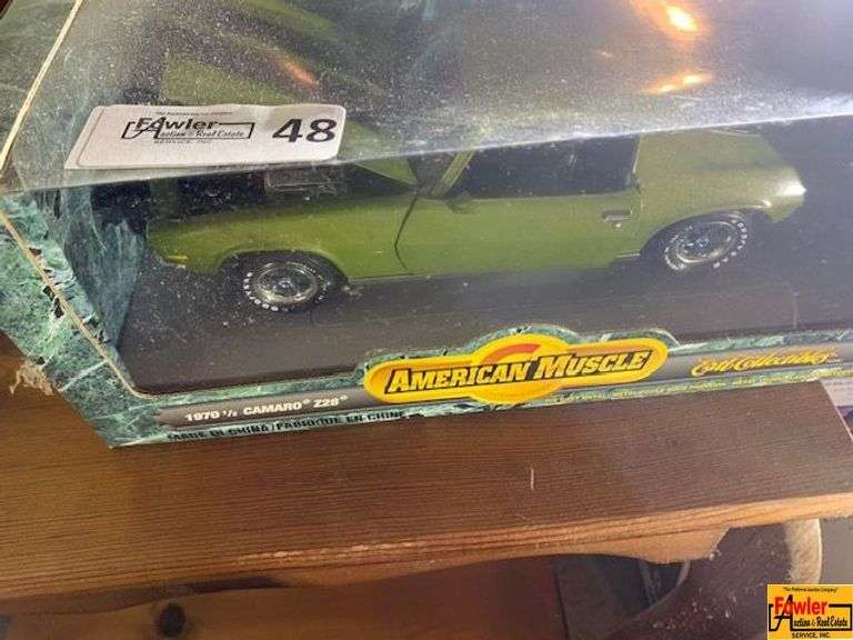 Model American Muscle Die-cast Car of a 1970 1/2 Chevrolet Camaro Z/28 image