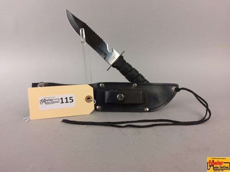 Columbia USA Stainless Steel Survival Knife with Sheath image