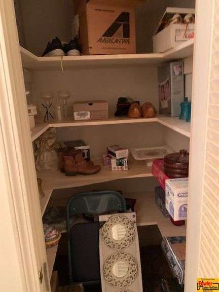Contents of Closet image