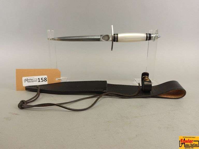 Dagger with Leather Sheath image