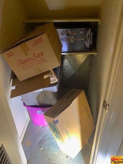 Contents of Closet image