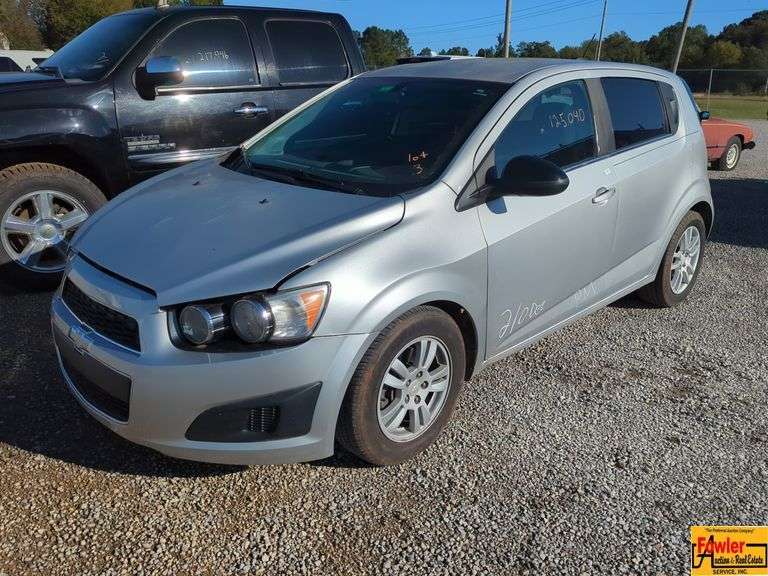2016 Chevrolet Sonic LT; 125,040 Miles; VIN 1G1JC6SH8G4166084; Has Rebuilt Title