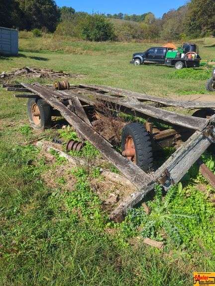 Vintage Farm Wagon Running Gear image