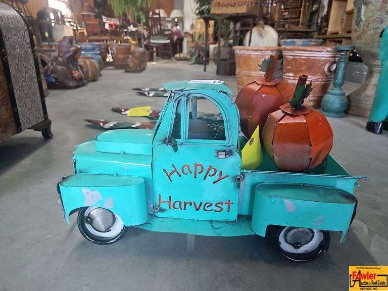 Retirement Auction: Home Furnishings, Holiday Decorations & Concrete Statues