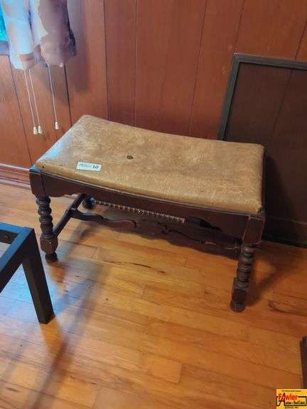 Vintage Stool & Picture image