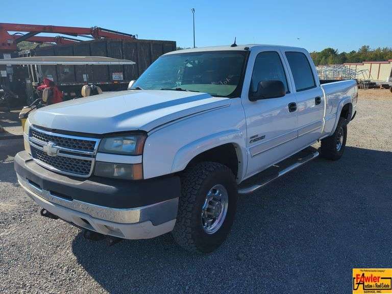 2005 Chevrolet 2500 HD Duramax Diesel Pick Up, 4x4; 152,645 Miles; VIN 1GCHK23285F848122