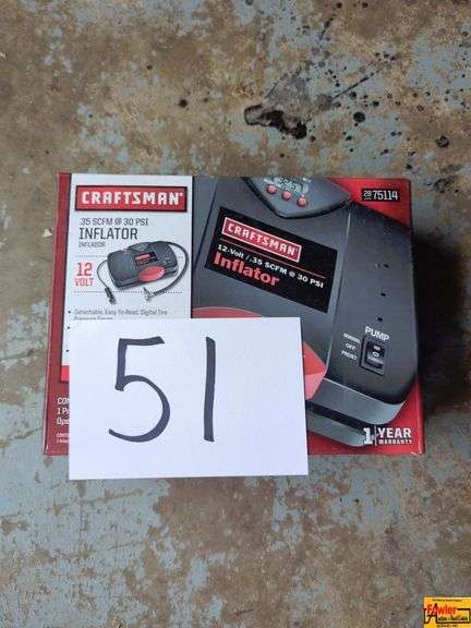 Craftsman 12-Volt Inflator image