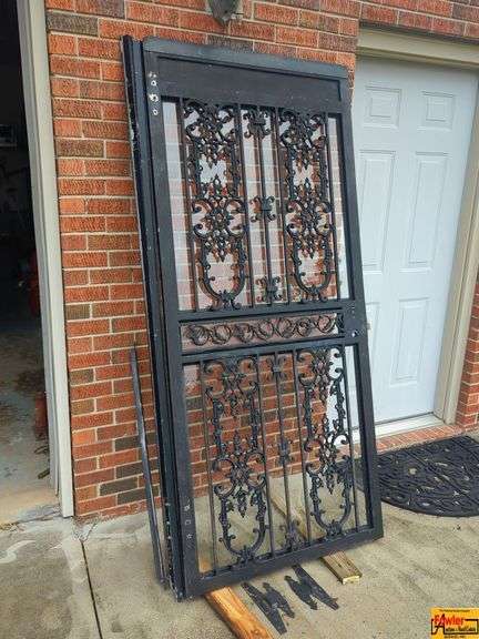 Decorative Iron Security Door image
