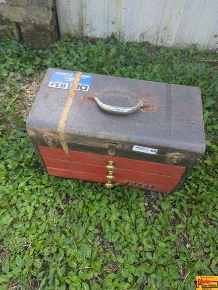 Metal Toolbox with Drawers image