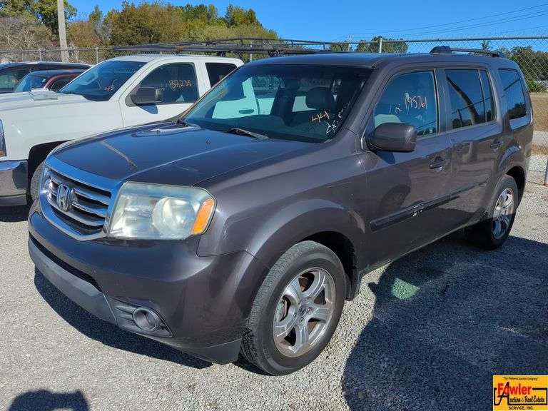 2012 Honda Pilot; 195,761 Miles; VIN 5FNYF3H59CB007280