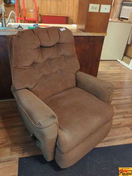 Upholstered Brown Recliner image