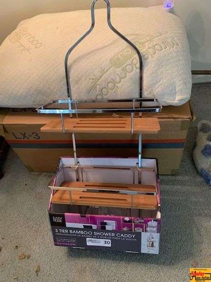 3 Tier Bamboo Shower Caddy, Bamboo Pillow image