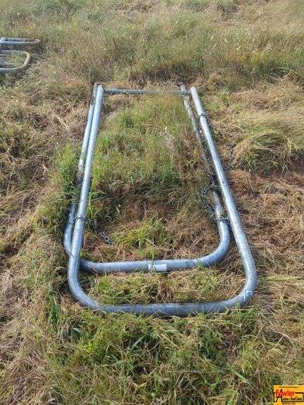 Metal Fencing Panel with Chains image