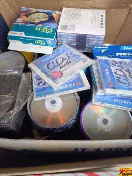 Boxes With CDs, Vase, Speakers & Grill Cover image