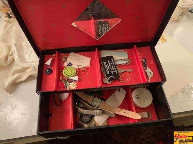 Jewelry Box & Contents image