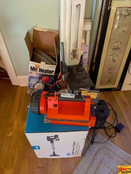 Miscellaneous Inluding Wall Art, Lantern, Fluorescent Bulbs, Blinds & More